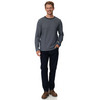 Herren Langarmshirt mit Streifen