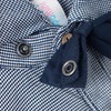 Baby Hemd mit Hahnentritt-Muster
