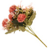 Kunstblume Chrysantheme rosa