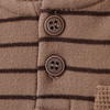 Baby Fleeceshirt im Streifen-Look