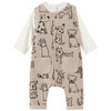 Newborn Set mit Hunde-Allover