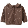 Baby-sweatshirt met stippen