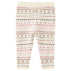 Baby Strickleggings mit Norwegermuster