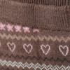 Baby Strickleggings mit Norwegermuster