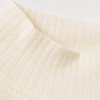 Mädchen Langarmshirt mit Rippstruktur