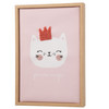 Wanddecoratie met kattenmotief