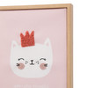 Wanddecoratie met kattenmotief