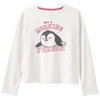 Mädchen Schlafanzug mit Pinguin-Motiv
