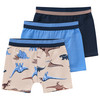 3 Jungen Boxer mit Dino-Motiven 
