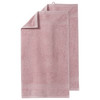 2 Gästetücher aus Bio-Baumwolle rosa