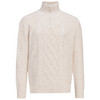 Herren Strickpullover im Troyer-Style