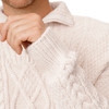 Herren Strickpullover im Troyer-Style