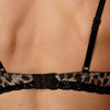 Beugel-bh voor dames met luipaardprint