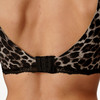 Naadloze bustier met luipaardprint