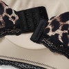 Naadloze bustier met luipaardprint