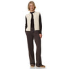 Damen Strickweste in Bouclé-Optik