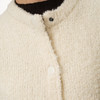 Damen Strickweste in Bouclé-Optik