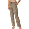 Damen Loungewear-Hose im Leo-Look