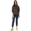 Damen Modal-Shirt mit Stehkragen