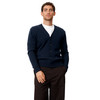 Herren Woll-Strickjacke mit Kaschmir