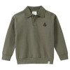 Jungen Polo-Sweatshirt mit kleiner Stickerei