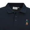 Herren Poloshirt mit Hunde-Motiv