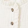 Mädchen Musselin-Bluse mit Rüschenkragen