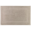 Badematte aus Bio-Baumwolle beige