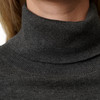 Damen Rollkragenpullover aus Feinstrick
