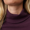 Damen Rollkragenpullover aus Feinstrick