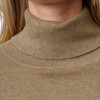Damen Rollkragenpullover aus Feinstrick