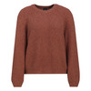 Damen Strickpullover mit Rippstruktur