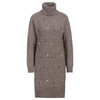 Damen Strickkleid mit Zopfmuster