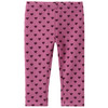 Thermische babylegging met all-over-print donkerroze