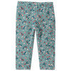 Thermische babylegging met all-over-print donkergroen