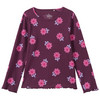 Meisjesshirt met lange mouwen bes