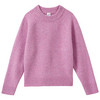 Mädchen Feinstrickpullover meliert rosa