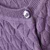 Mädchen Strickjacke mit Wabenstruktur