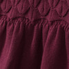 Mädchen Strickkleid mit Wabenstruktur