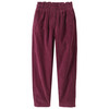 Mädchen Thermo-Cordhose unifarben dunkellila