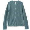 Mädchen Strickjacke mit Wabenstruktur
