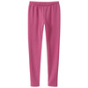Mädchen Thermo-Leggings unifarben dunkelrosa
