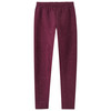 Mädchen Thermo-Leggings mit Glitzer dunkelrot
