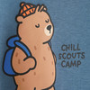 Baby-sweatshirt met opdruk