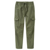 Jungen Thermo-Hose mit Cargotaschen dunkelgrün