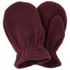 Baby Fäustlinge aus Fleece dunkellila