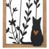 Wandbild mit Holzrahmen