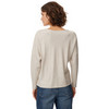 Damen Sweatshirt mit Rippstruktur