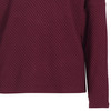 Damen Sweatshirt mit Rippstruktur