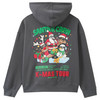 Jungen Weihnachtshoodie mit Rückenprint